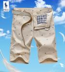 2014 homme ralph lauren shorts summer new fashion washed blanc bn